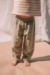 Organic Cotton Muslin Pants “Cousin Sauge”