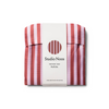 Grocery Bag "Red / Lilac Striped"