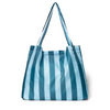 Grocery Bag "Sky / Atlantic Striped"