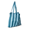 Grocery Bag "Sky / Atlantic Striped"