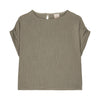 ADULT Organic Cotton Muslin Shirt “Praslin Sauge”