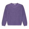 ADULT Organic Chunky Pullover "Violet", XS & L