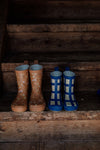 Gefütterte Regenstiefel "Lined Rain Boots Flora Brick"