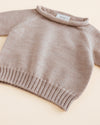 Merino Baby Strickpullover "Georgette Sand"