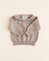 Merino Baby Strickpullover "Georgette Sand"