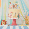 Cake Wrap & Topper "Animal Parade", set of 6