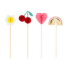 Cake Topper "Icons", set of 4