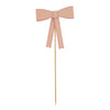 Cake Topper "Pastel Bow", set of 3