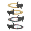 Hair clips "Chloe Cat Floral Clip Pack" set of 4