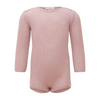 Merino Wool Bodysuit "Alaska - Dusty Rose"