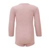 Merino Wool Bodysuit "Alaska - Dusty Rose"