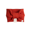 Seide Baumwolle Stirnband "Bi - Poppy Red", 1-6J