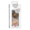 Pacifier "Blush/Dark Oak", set of 2