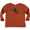 Organic Le Ski Shirt "Rust", 4J (104)