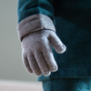 Handschuhe mit Gumminoppen "grey melange", 2-3J