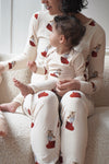 Christmas Bodysuit & Pants "Xmas Kitty"