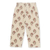 Samt Hose "Jolly Christmas Vintage Flower Loose Pants", 12M / 2J / 4J