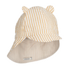 Wende Sonnenhut "Gorm Reversible Sun Hat Stripes Yellow Mellow / Creme de la Creme"