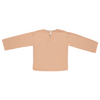 Organic Musselin Shirt "Leonardo Apricot Cream"