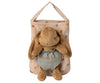 Kuscheltier mit Tasche "Hase Bob"