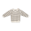 Terry Stripe Sweatshirt "Ray Grey Anthracite"