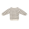 Terry Stripe Sweatshirt "Ray Grey Anthracite"