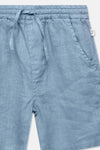 Linen Bermuda Shorts "Sky Blue"