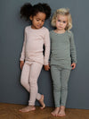 Kinder Streifen Leggings "Clay", 5J (110) & 6J (116)