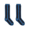 Socks "Stripe Lake Blue", 16/18 & 19/22