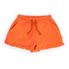 Organic Woven Ruffle Shorts "Broderie"