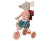 Tricycle Mouse Big Sister with Bag - red