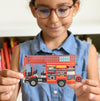 Mini Discovery Poster "Firefighters", en/fr