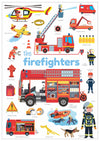 Mini Discovery Poster "Firefighters", en/fr