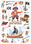 Mini Discovery Poster "Pirates", en/fr