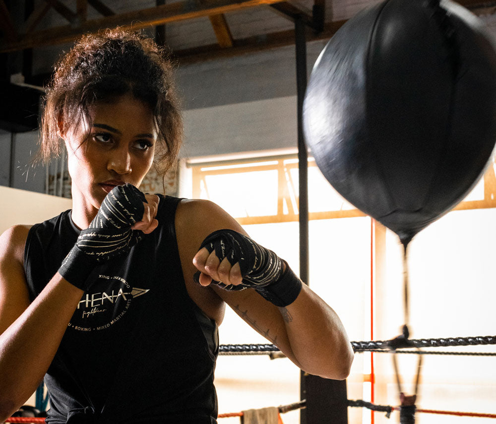 Athena Fightwear 5 reasons why women should start boxing muay thai kickboxing