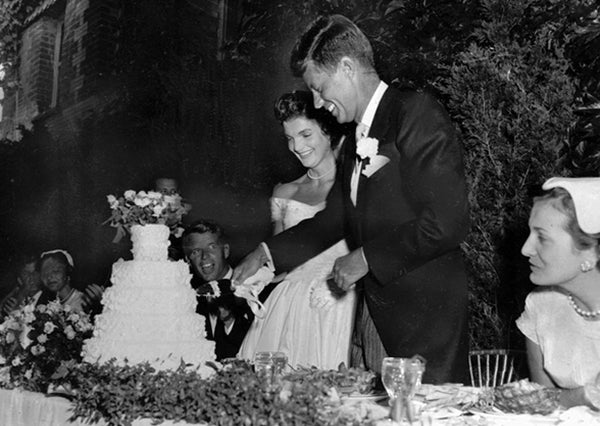 JFK and Jacqueline Bouvier Wedding