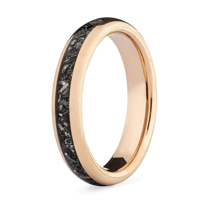 The Juliet ring with genuine Gibeon meteorite