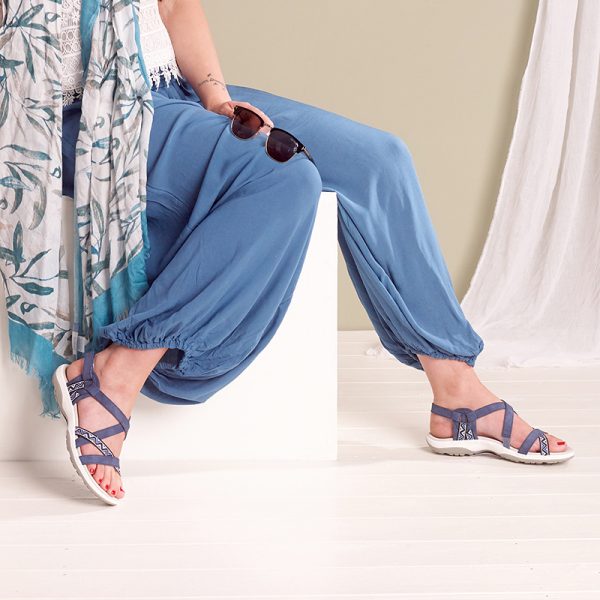 Shuropody Lushsound Blue Supportive Sandals