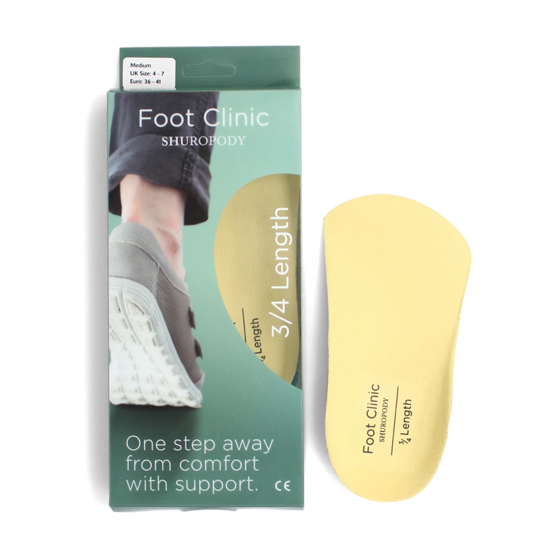 Foot Clinic 3/4 Length Orthotics – Shuropody