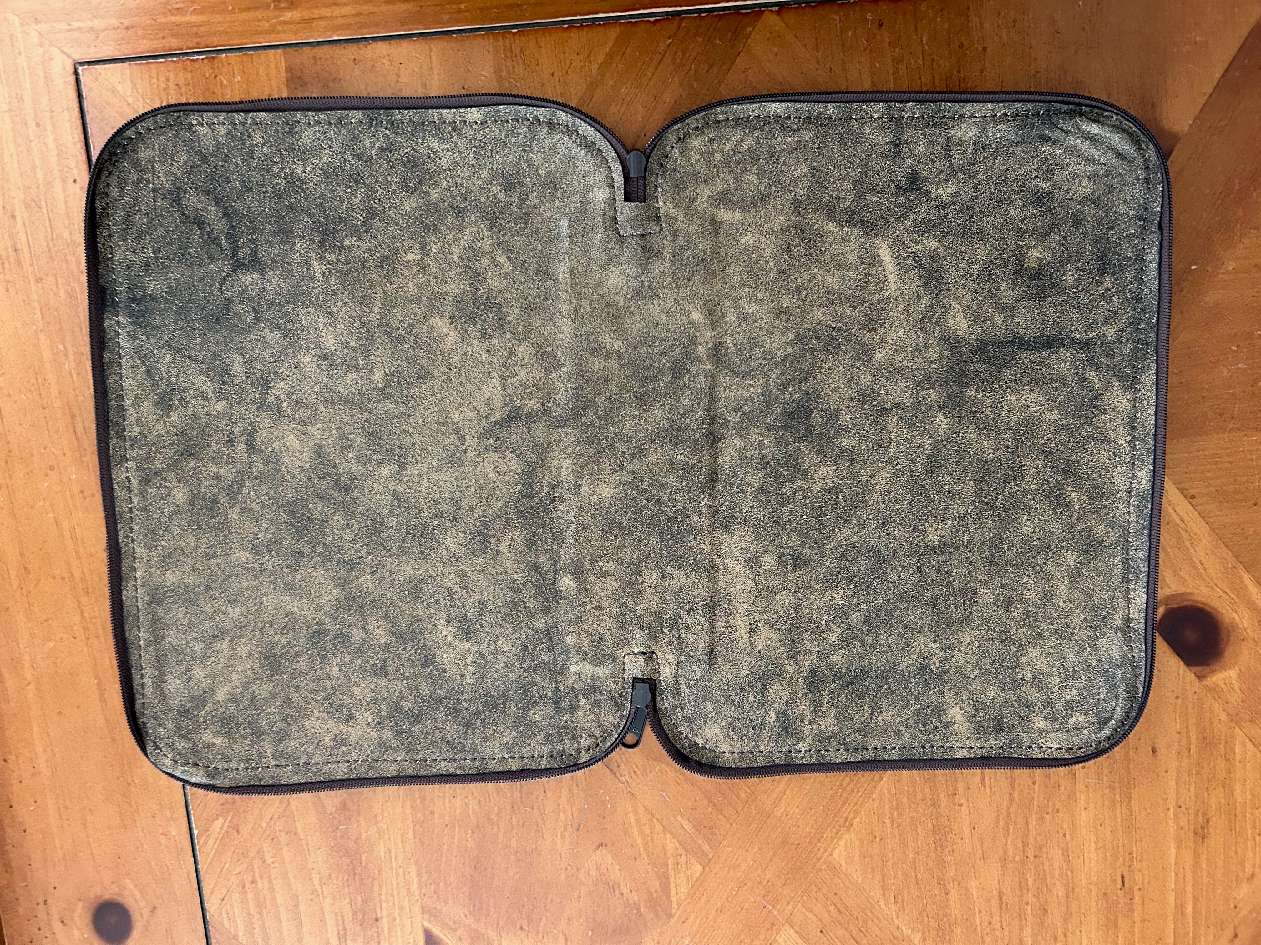 American Bison Leather Bible Sleeve 