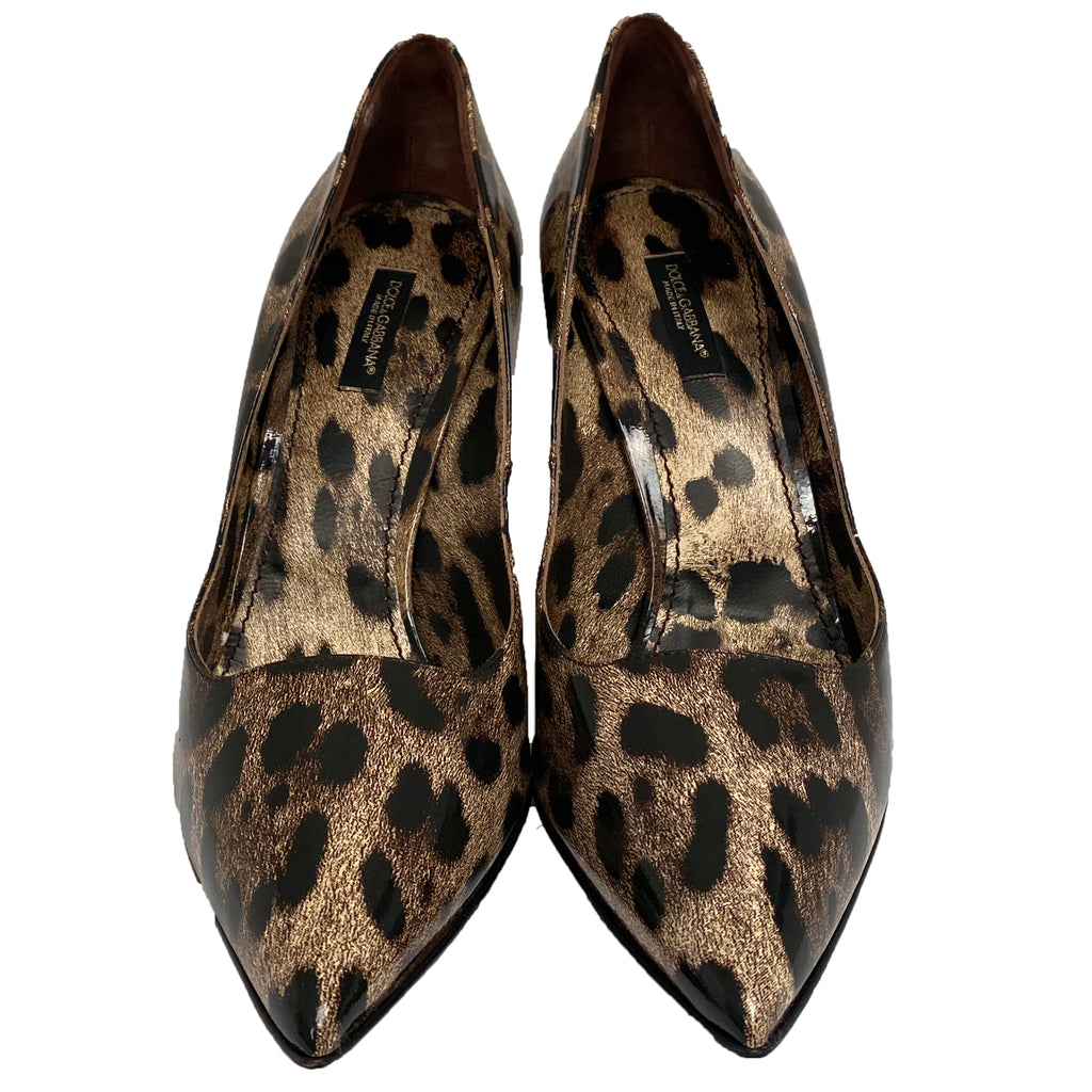 Dolce & Gabbana Leopard Print Shoes – The Dresser London