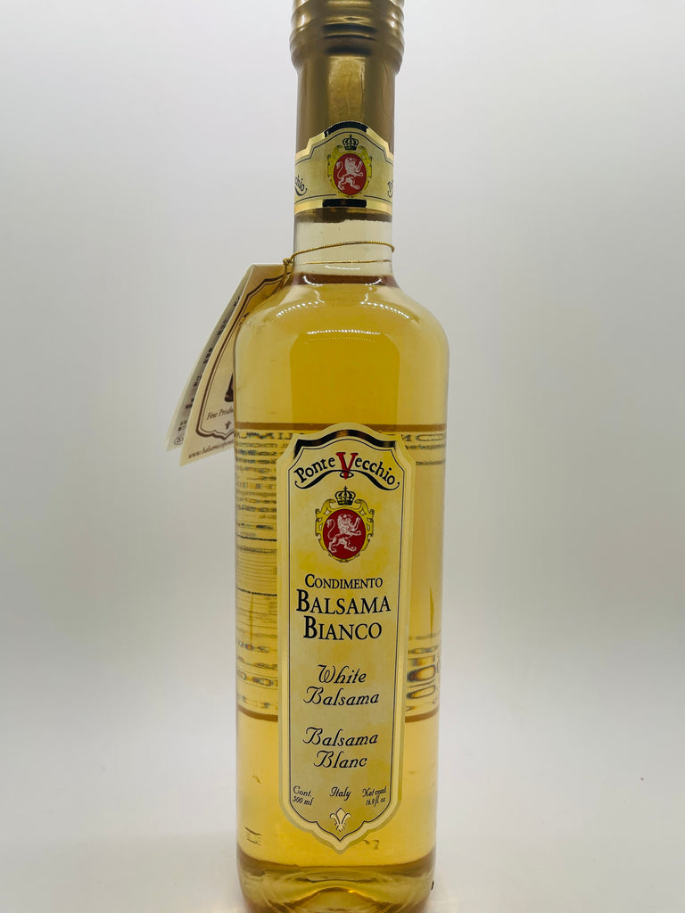 Pontevecchio White Balsamic Vinegar aged 2 Years 16.90 fl.oz. (500ml) – Giro d'Italia