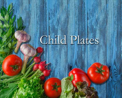 El Agave-Child Plates
