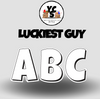 YCS Lucky Guy Solid Alphabet Set - 18" Medium