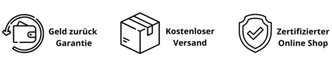 Kostenloser Versand und Rückversand