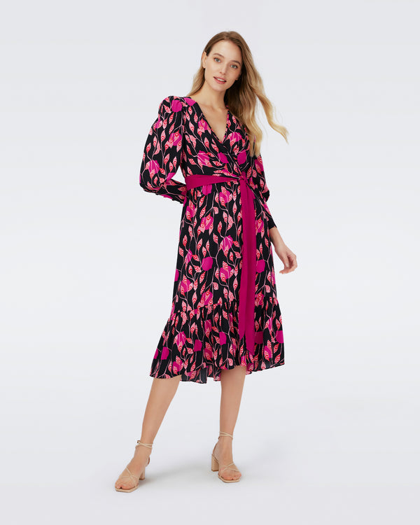 DVF lança edição numerada de wrap dress exclusiva para o Brasil