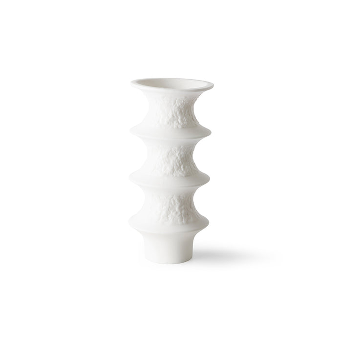 Afscheiden Echt niet uitvinden Mat witte porseleinen vaas – Vandaag concept store