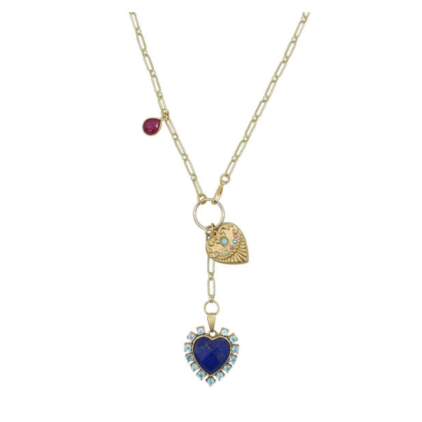 Lariat Heart Necklace