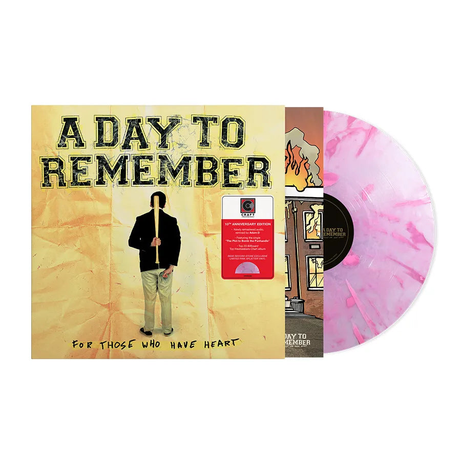 A Day To Remember - For Those Who Have Heart (Indie Exclusive, Limited Edition Pink Splatter Vinyl)