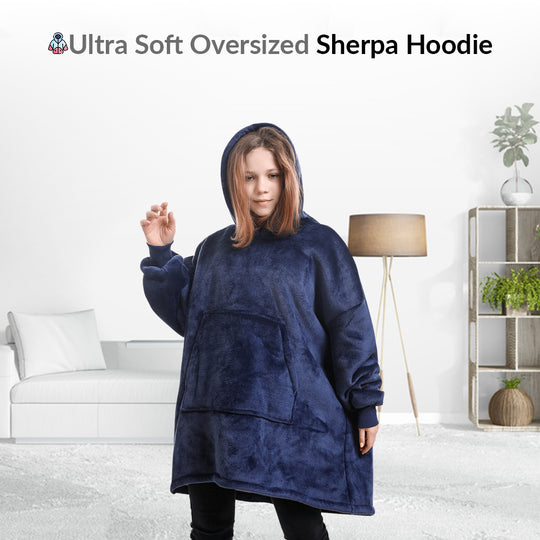 Oversized Hoodie Blanket 